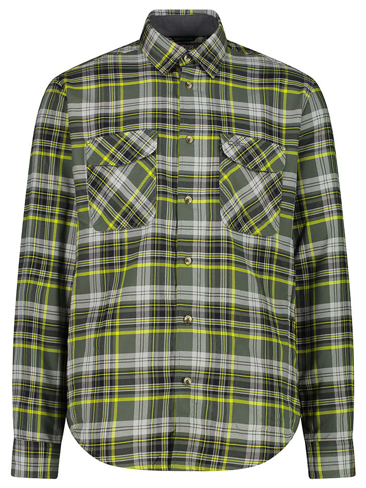 CMP Koszula funkcyjna w kolorze zielonym rozmiar: 54