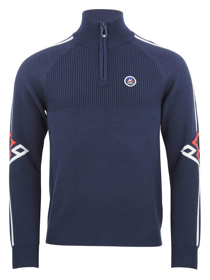 Peak Mountain Sweter "Ciao" w kolorze granatowym rozmiar: XL