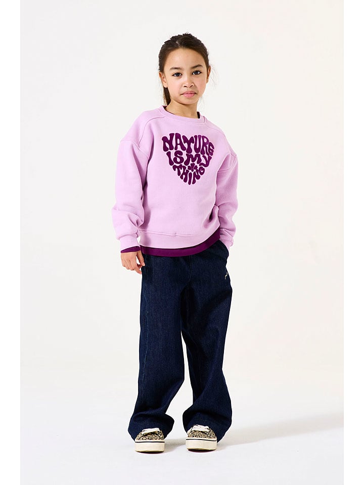 Garcia Dżinsy - Wide fit - w kolorze granatowym rozmiar: 122