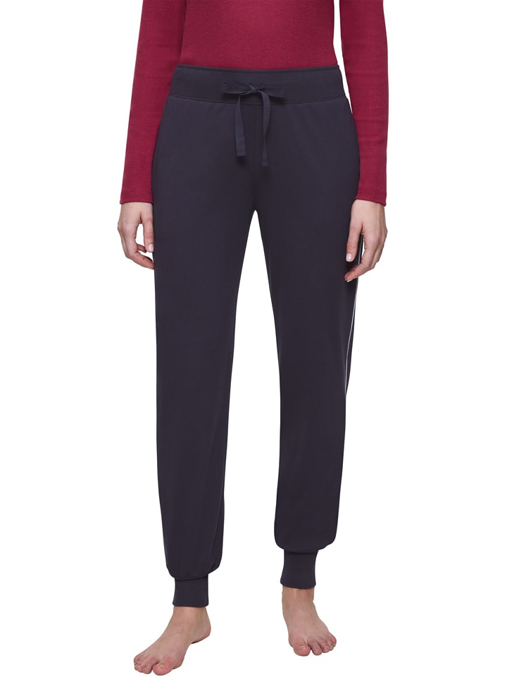 Triumph Spodnie w kolorze granatowym rozmiar: 38