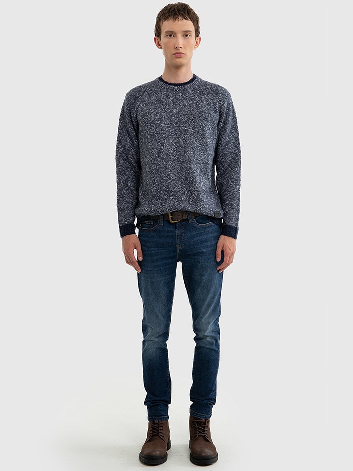 BIG STAR Sweter w kolorze granatowym rozmiar: XL