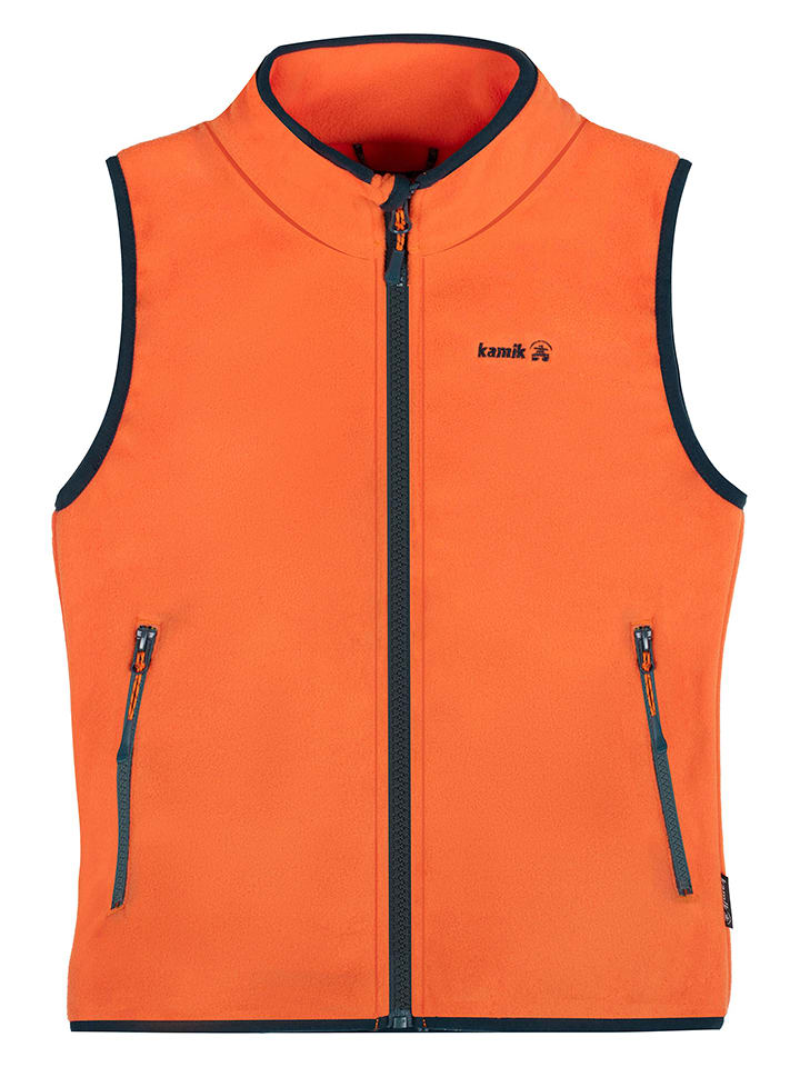 Kamik Kamizelka polarowa "Phoenix" w kolorze pomarańczowym rozmiar: 116
