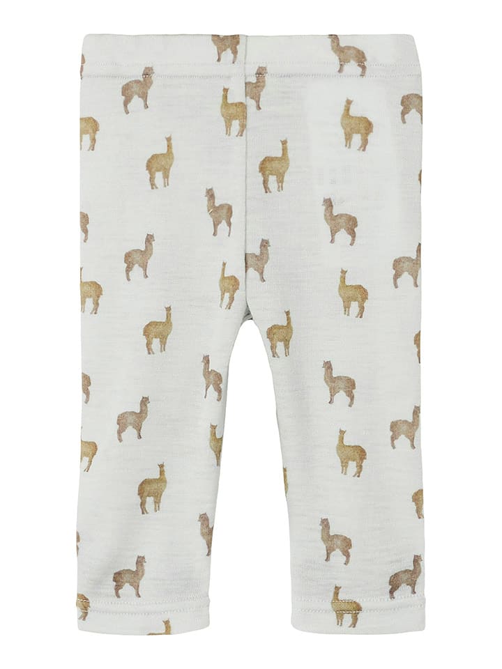 Lil Atelier Legginsy w kolorze szarym rozmiar: 62