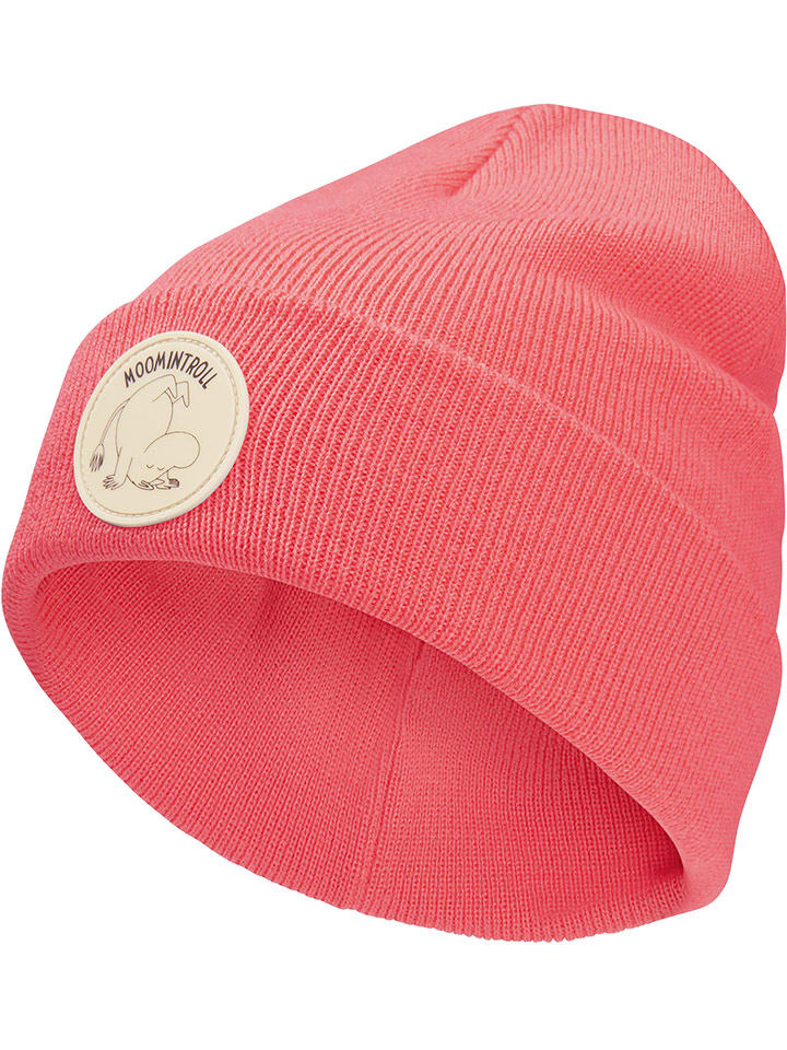 Jack Wolfskin Czapka beanie "Moomin" w kolorze różowym rozmiar: S