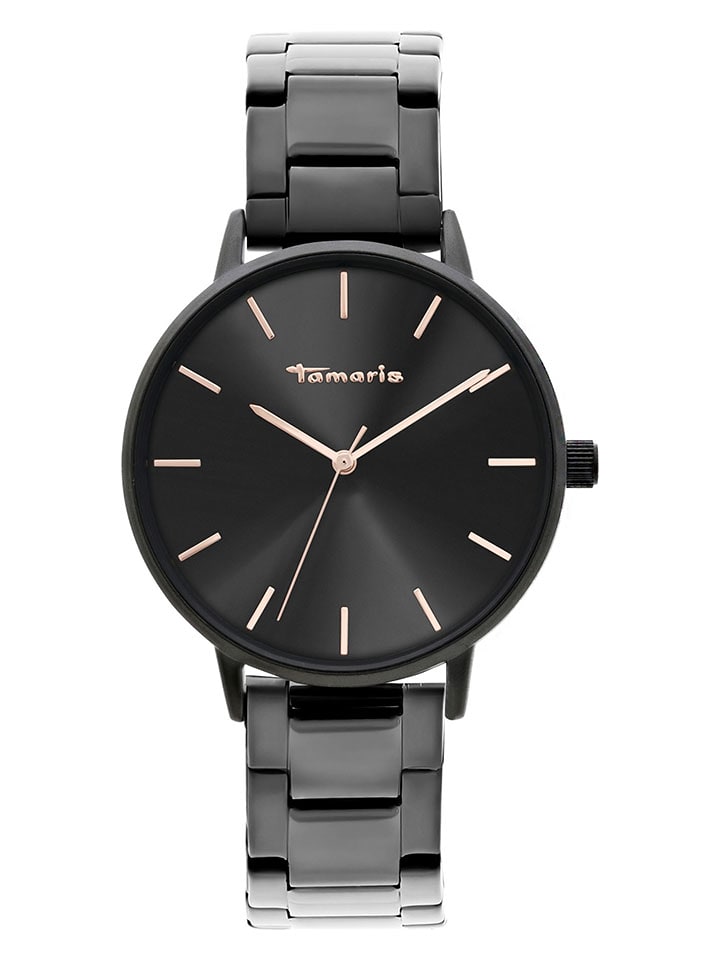 Tamaris Zegarek kwarcowy w kolorze czarnym rozmiar: onesize
