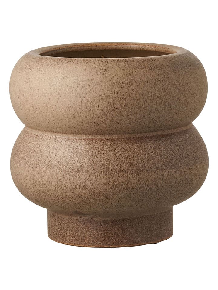 House Nordic Doniczka w kolorze jasnobrązowym - wys. 17,5 x Ø 19 cm rozmiar: onesize