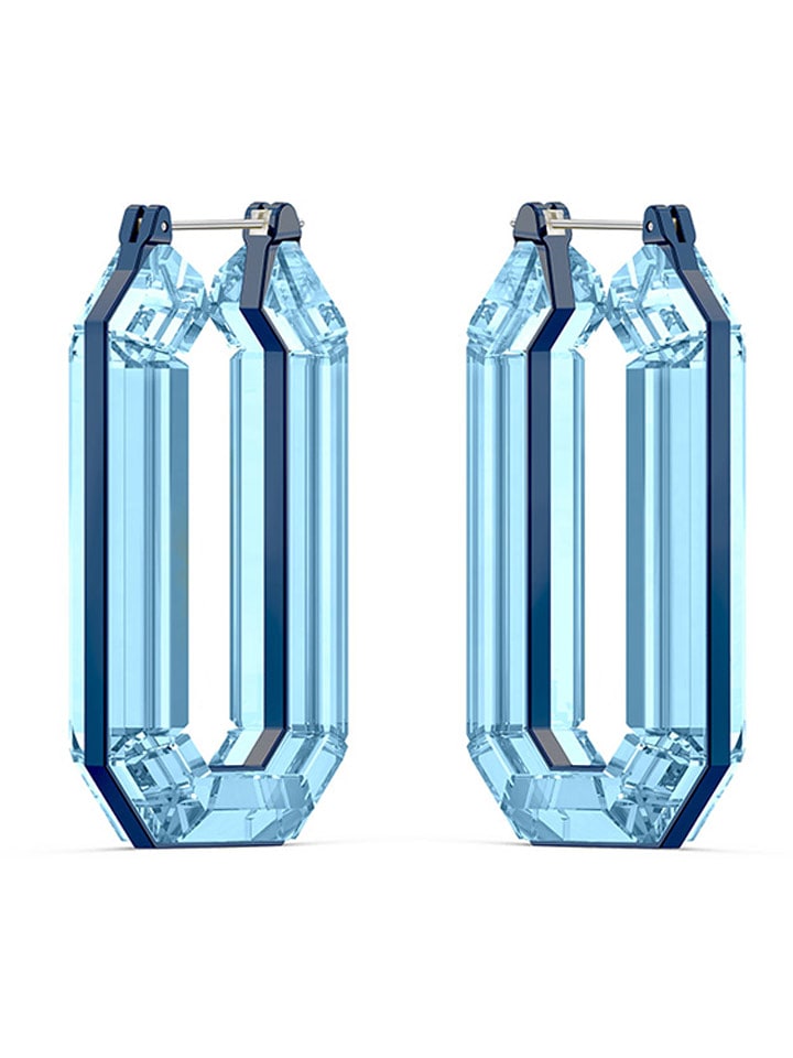 Swarovski Kolczyki-kreole z kryształami rozmiar: onesize