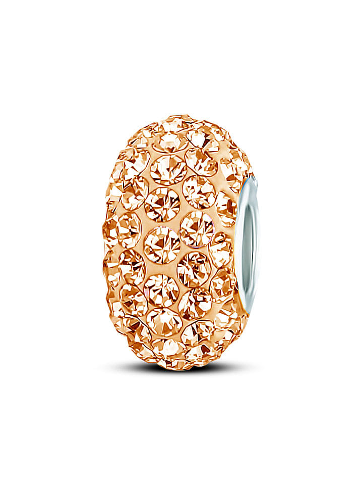 CHARM'S Srebrny charms z kryształami rozmiar: onesize