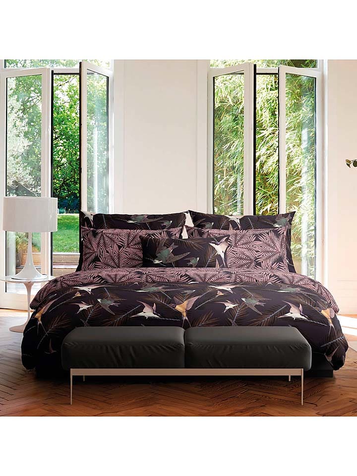 CXL by Christian Lacroix Komplet pościeli satynowej w kolorze fioletowym rozmiar: 140x200 cm