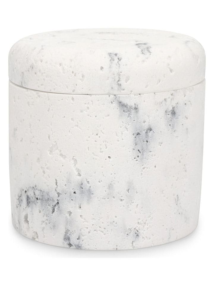 Salt and Pepper Pojemnik kosmetyczny w kolorze białym - wys. 9,5 x Ø 9,5 cm rozmiar: onesize