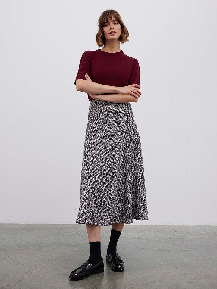 BGN Spódnica w kolorze czarno-białym rozmiar: 34