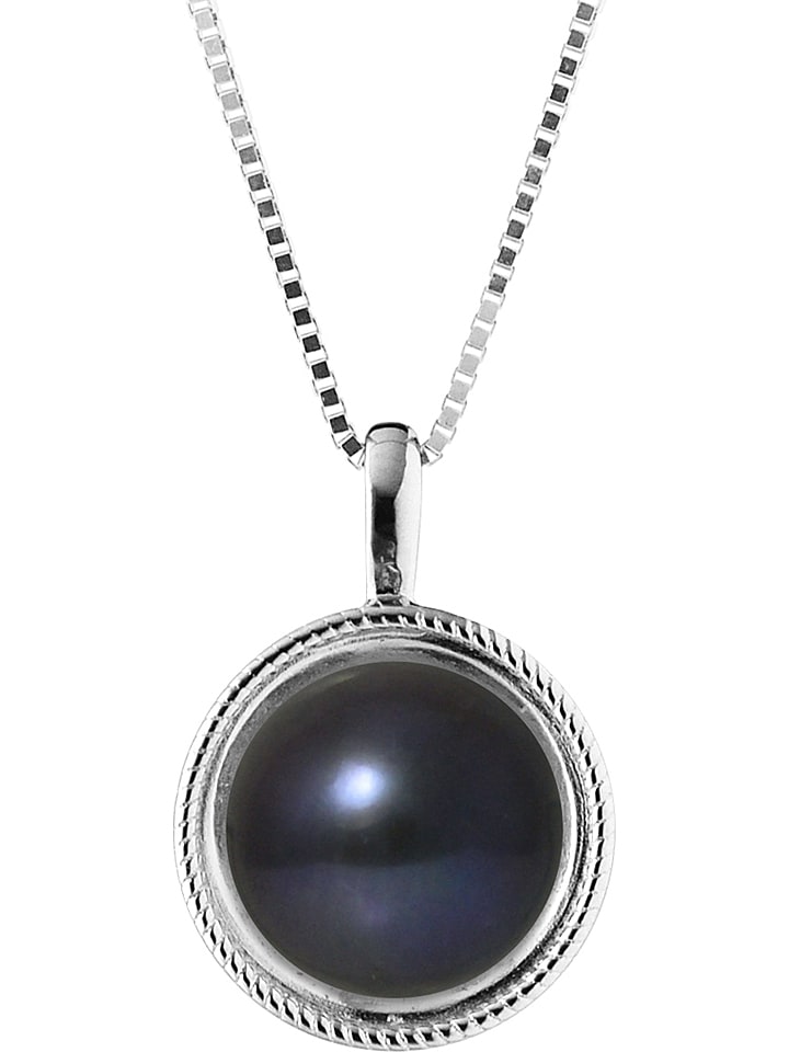 Pearline Srebrny naszyjnik z zawieszką - dł. 42 cm rozmiar: onesize