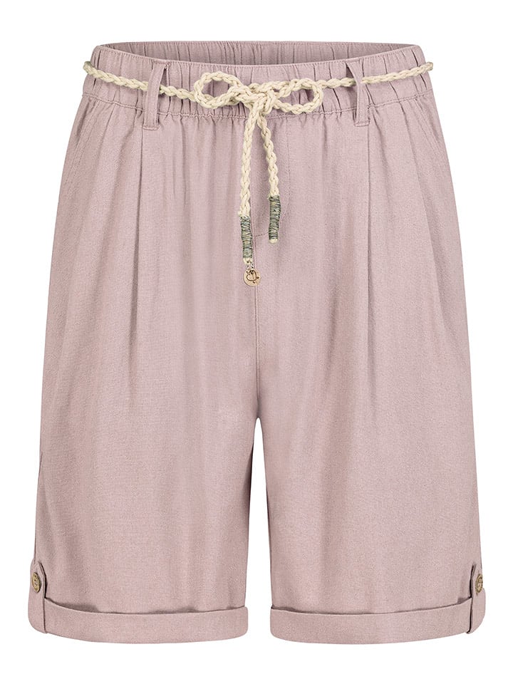 Eight2Nine Bermudy w kolorze jasnoróżowym rozmiar: S