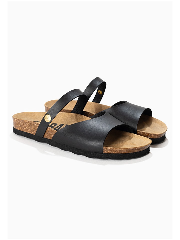 BAYTON Klapki "Marina" w kolorze czarnym rozmiar: 38