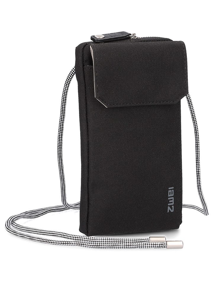 Zwei Torebka "Olli OP30" w kolorze czarnym na telefon - 11 x 19 x 3 cm rozmiar: onesize