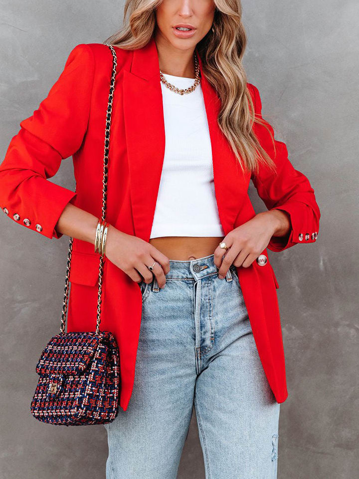 LA Angels Blezer w kolorze czerwonym rozmiar: S