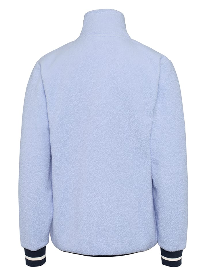 KARI TRAA Kurtka polarowa "Rothe" w kolorze błękitnym rozmiar: XL