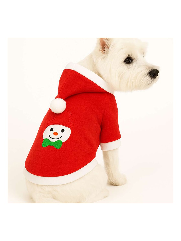 Paws&Whiskers Bluza w kolorze czerwonym dla psa rozmiar: L