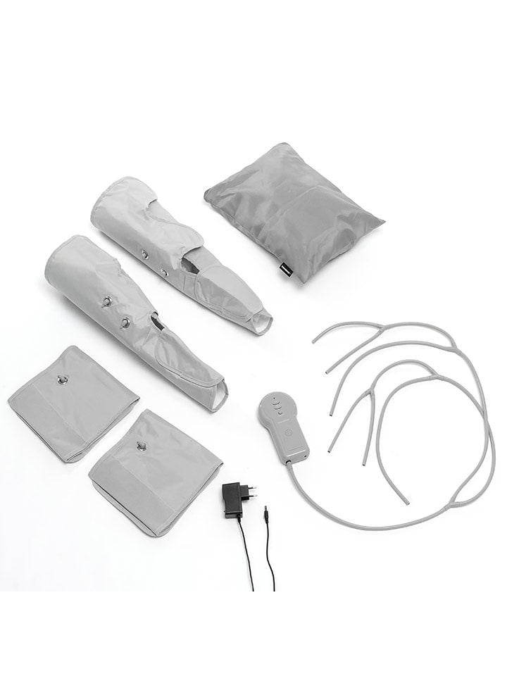 InnovaGoods Masażer do nóg w kolorze szarym z kompresją powietrza rozmiar: onesize