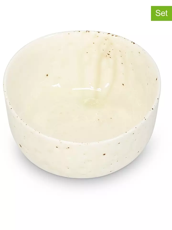 Salt and Pepper Miski (4 szt.) "Studio Urban" w kolorze kremowym - wys. 5 x Ø 11 cm rozmiar: onesize