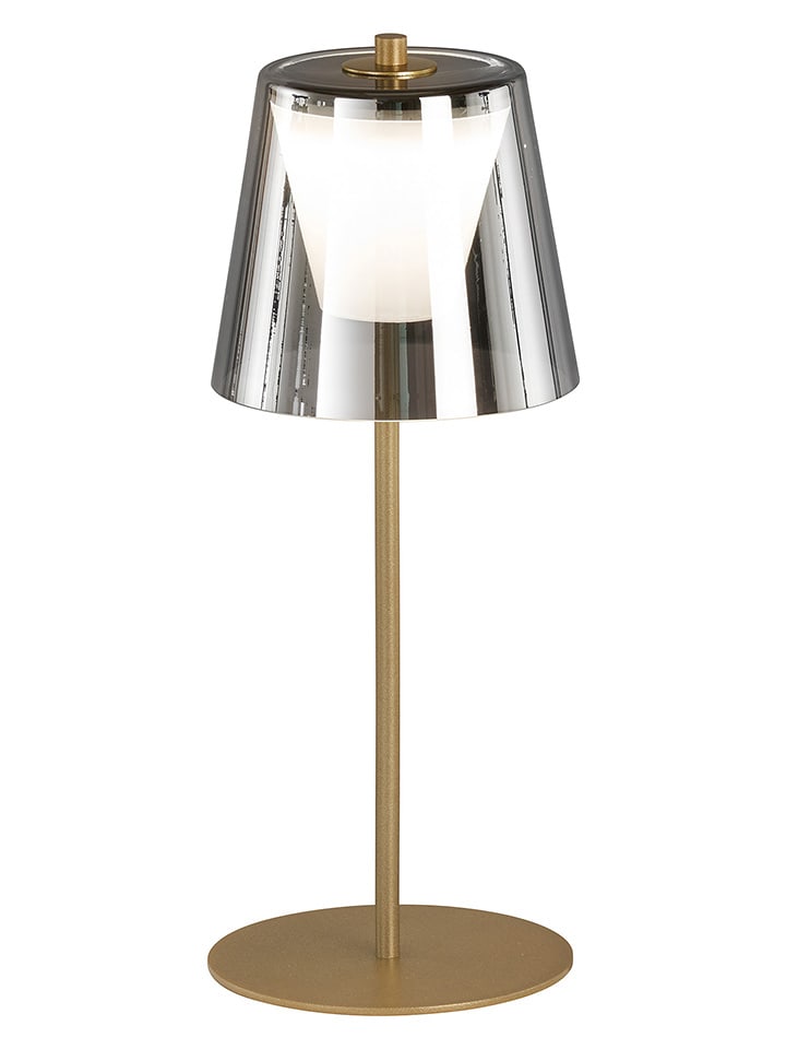 FH Lighting Lampa stołowa LED "Marbella" w kolorze złotym - wys. 35 x Ø 14 cm rozmiar: onesize