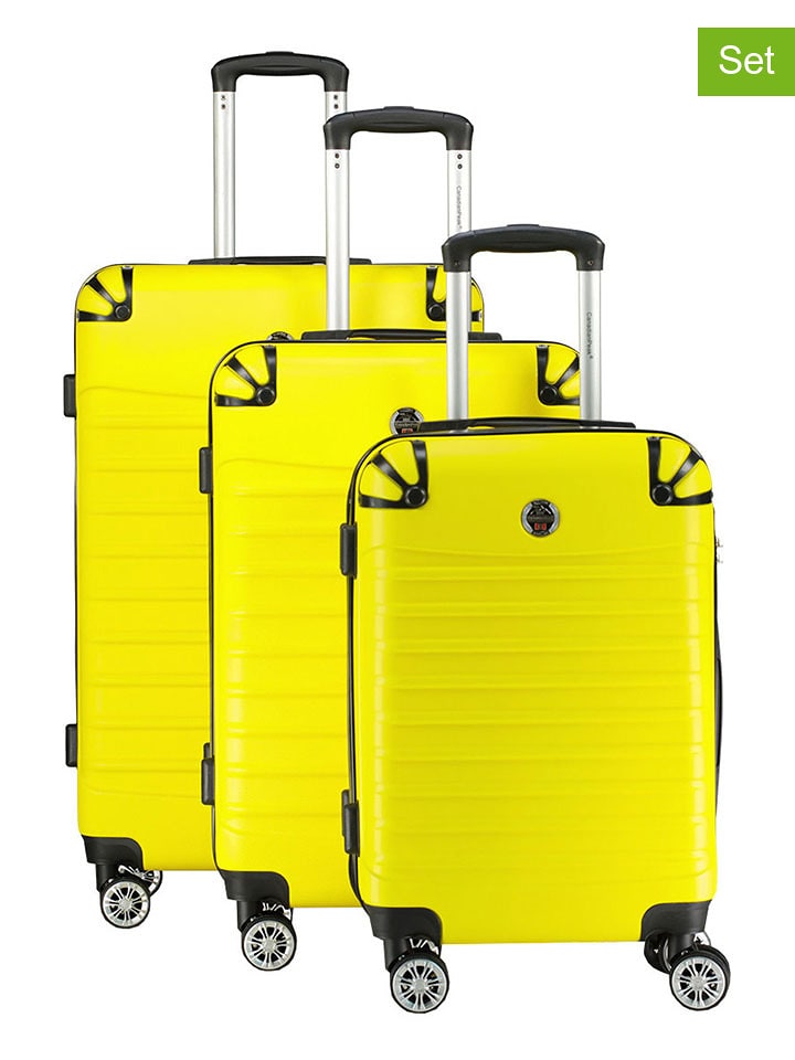 Canadian Peak 3-częściowy zestaw "Shockeak" w kolorze żółtym rozmiar: onesize