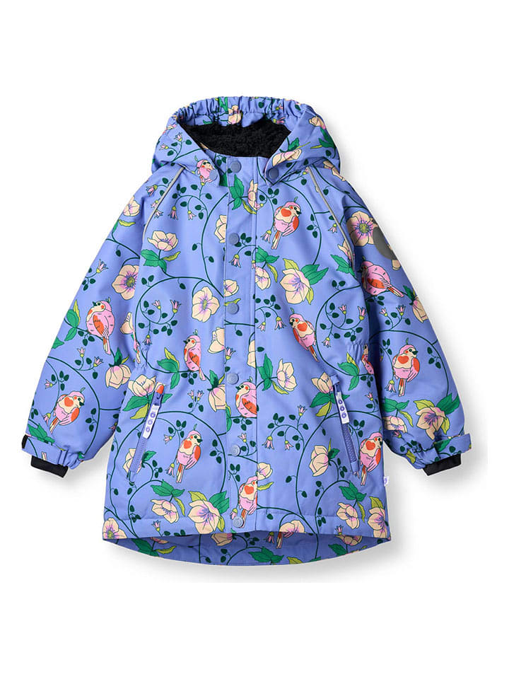 Småfolk Kurtka narciarska w kolorze fioletowym rozmiar: 122/128