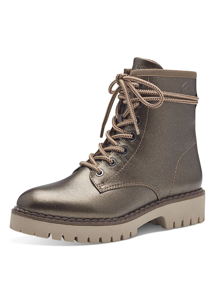 s.Oliver Botki w kolorze brązowym rozmiar: 40