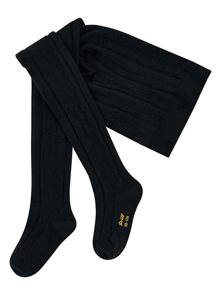 Steiff Rajstopy w kolorze czarnym rozmiar: 116