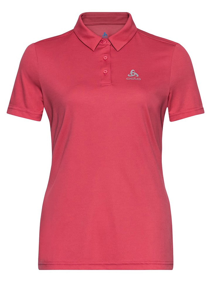Odlo Funkcyjna koszulka polo "Cardada" w kolorze jagodowym rozmiar: S