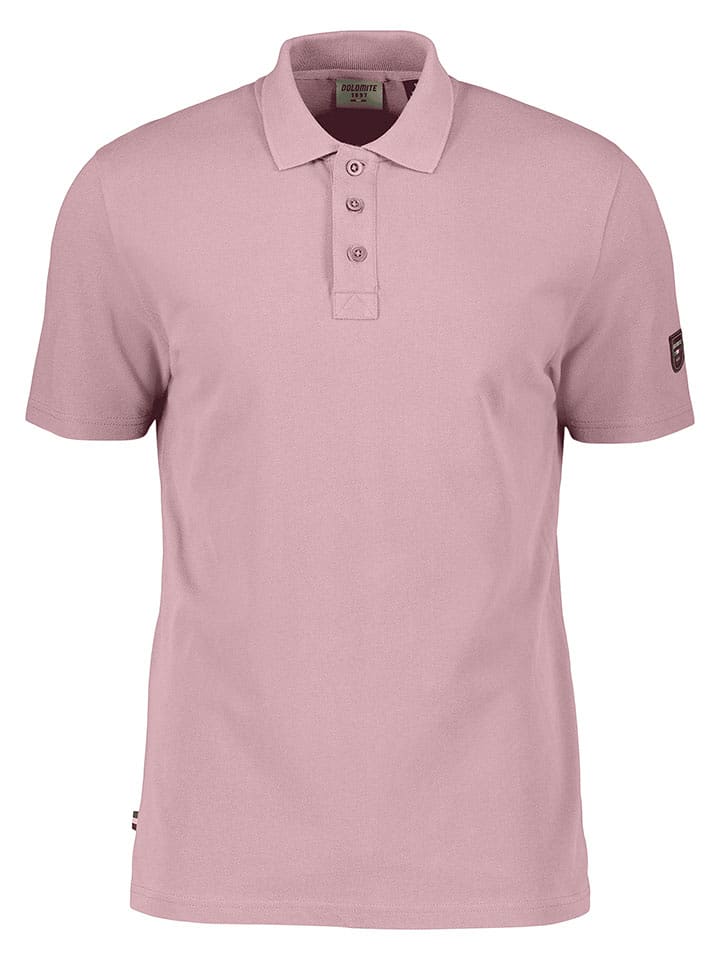 DOLOMITE Koszulka polo "Gard" w kolorze jasnoróżowym rozmiar: S