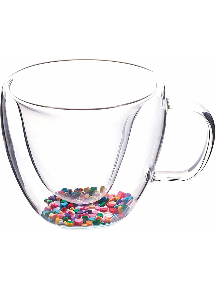 Villa d´Este Szklanka "Good Morning" do herbaty - 250 ml rozmiar: onesize