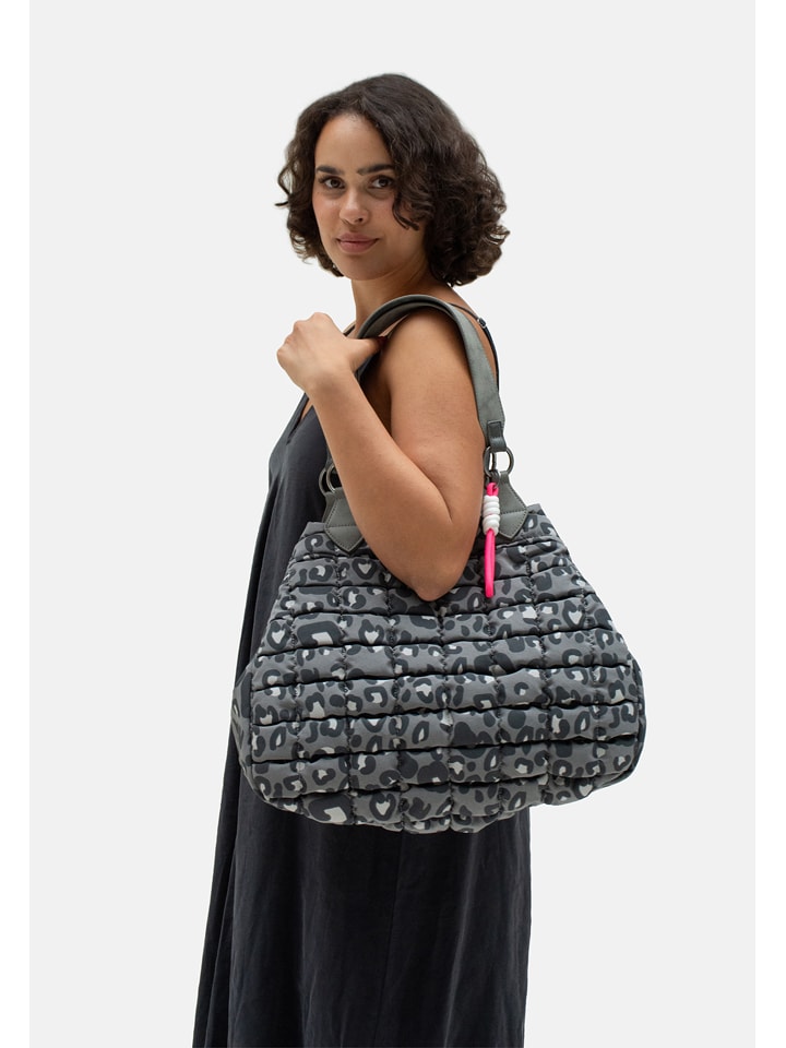 Fritzi aus Preußen Shopper bag "Izzy" w kolorze szaro-antracytowym - 42 x 29 x 15 cm rozmiar: onesize