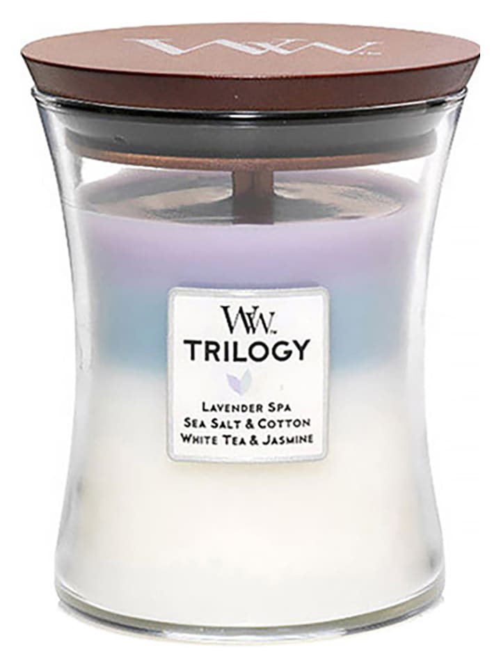 WoodWick Świeca zapachowa "Trilogy - Calming Retreat" - 275 g rozmiar: onesize