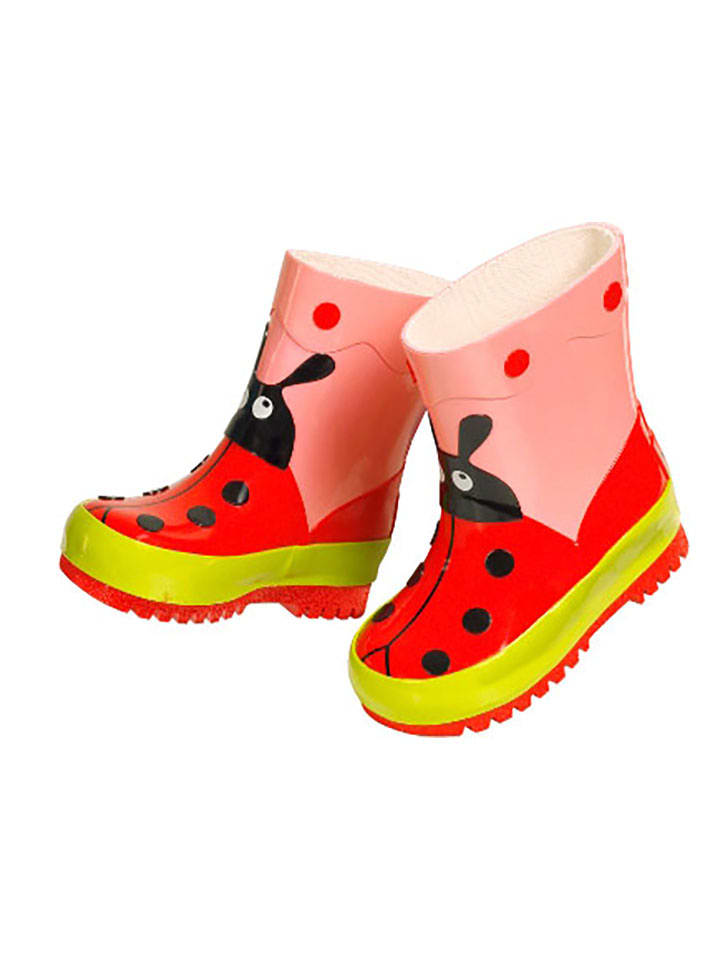 MaxiMo Kalosze w kolorze czerwono-żółto-jasnoróżowym rozmiar: 23