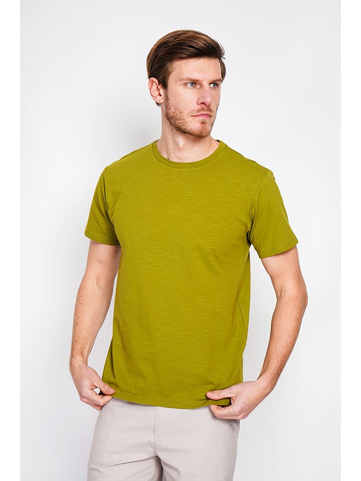 Secret du Lin Koszulka w kolorze zielonym rozmiar: 46