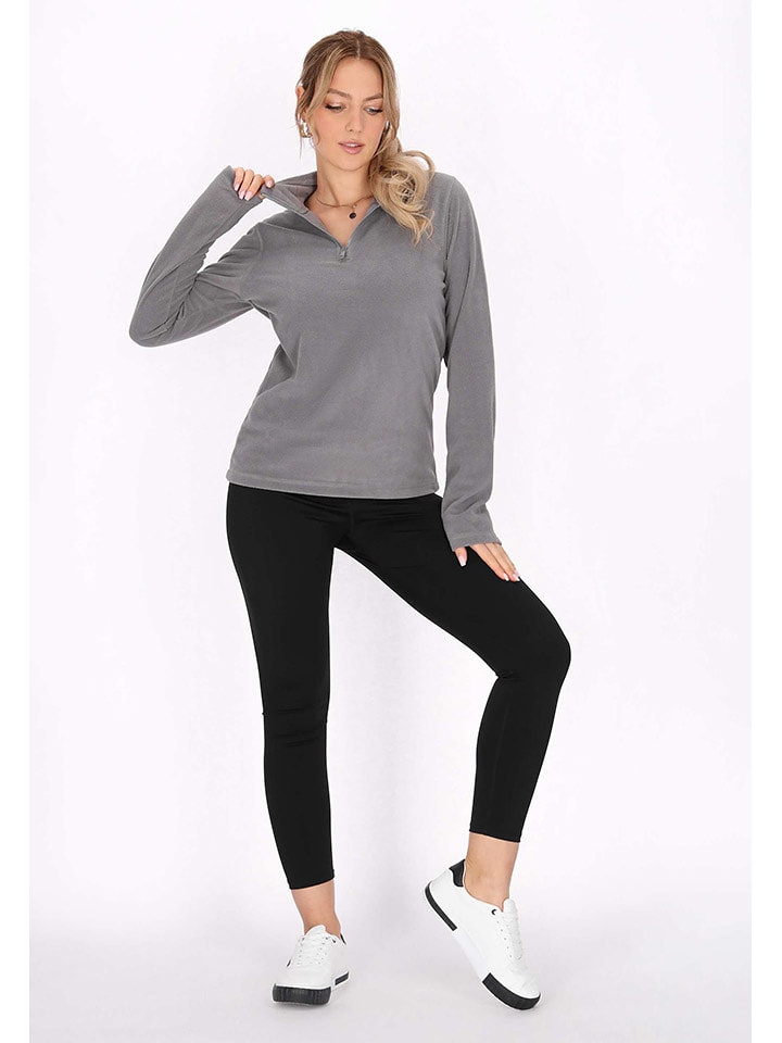 Schmuddelwedda Bluza polarowa w kolorze szarym rozmiar: XL