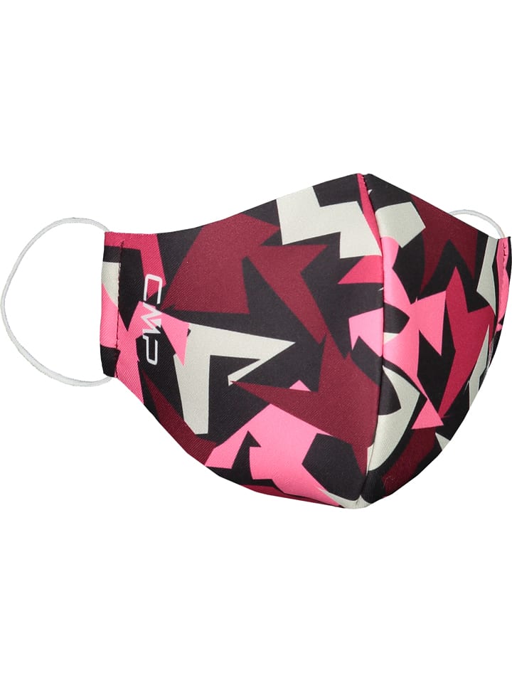 CMP Maseczka dziecięca w kolorze bordowo-różowym rozmiar: onesize