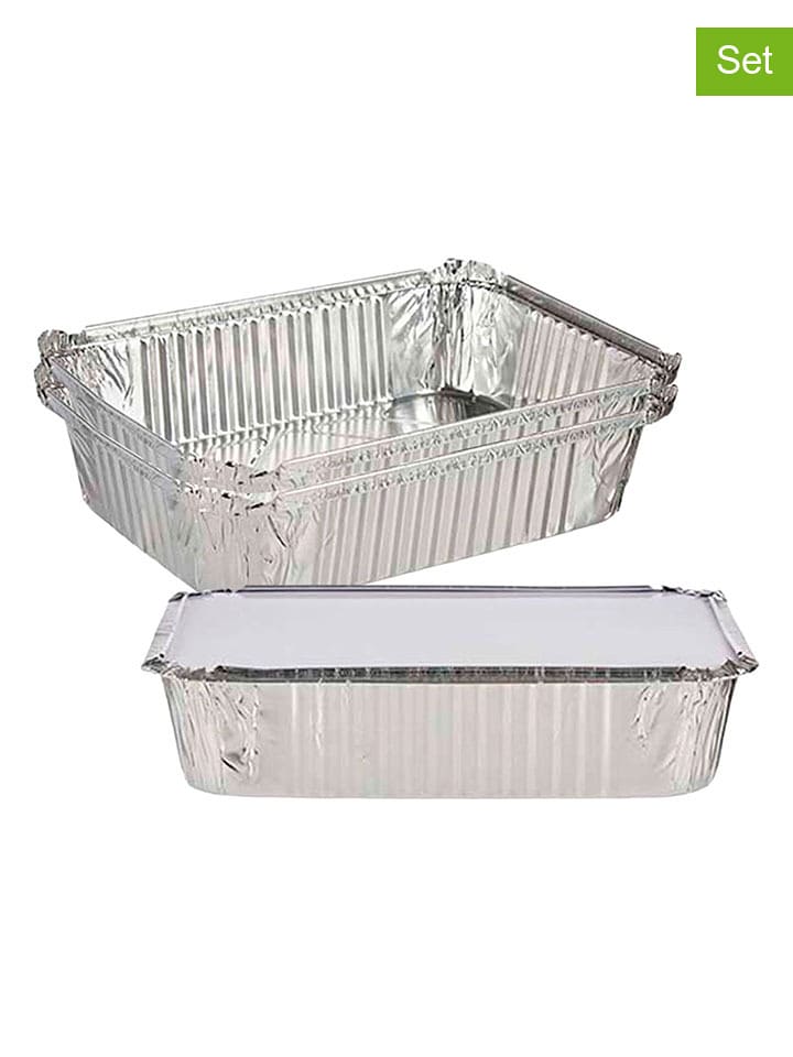 Joybos Aluminiowe formy (3 szt.) do frytkownicy beztłuszczowej - 25 x 19 cm rozmiar: onesize