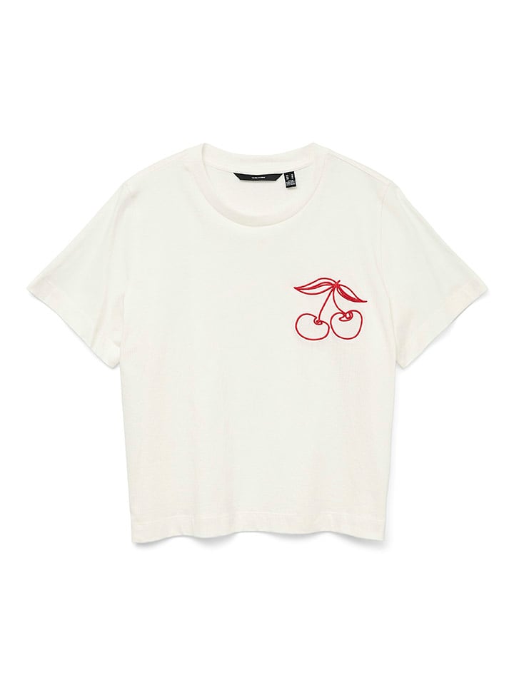 Vero Moda Koszulka w kolorze białym rozmiar: M