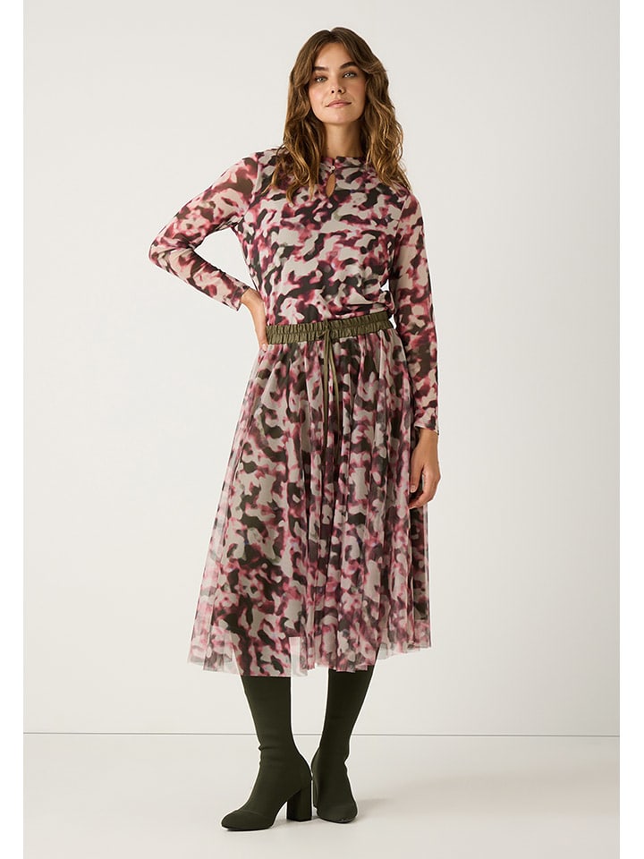 More & More Spódnica w kolorze zielono-jasnoróżowym rozmiar: 36