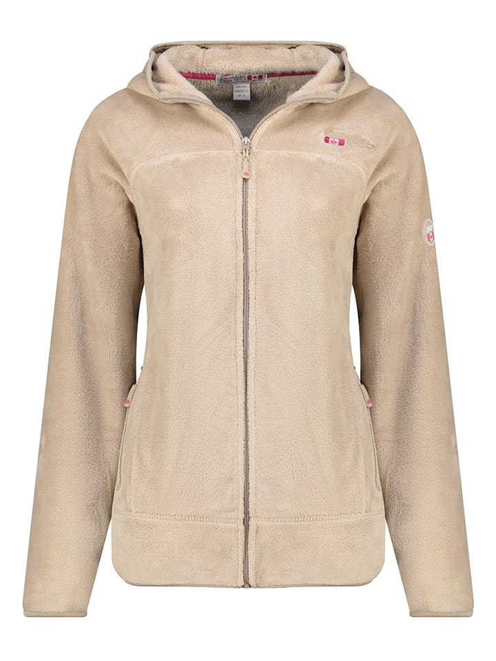 Canadian Peak Kurtka polarowa "Upaloodeak" w kolorze beżowym rozmiar: S