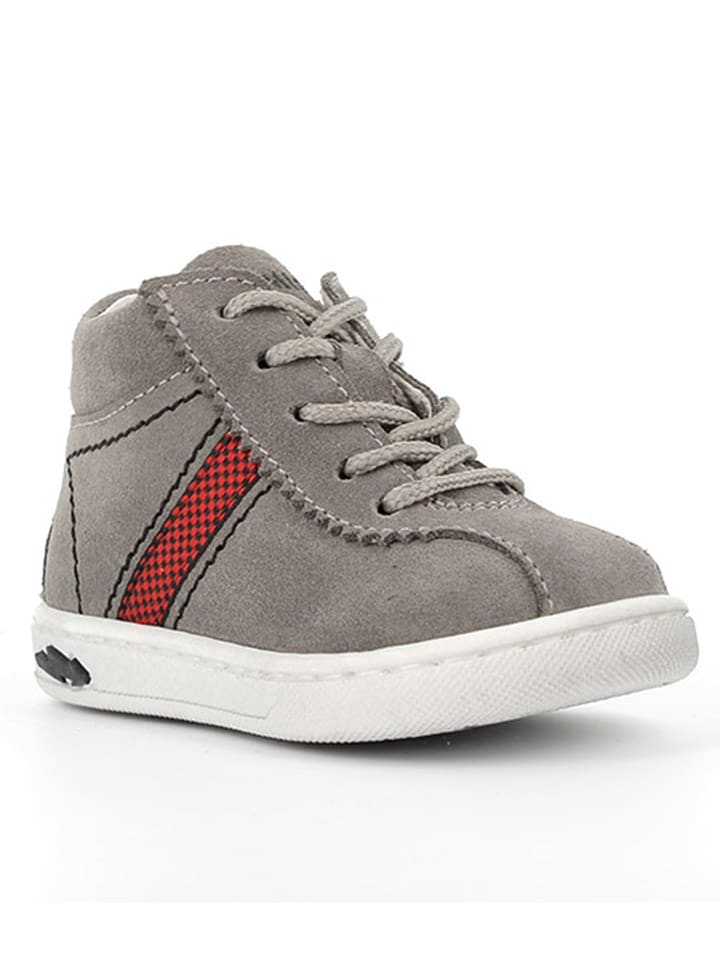 Primigi Skórzane sneakersy w kolorze jasnobrązowym rozmiar: 25