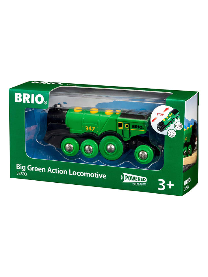 Brio Lokomotywa "Green Gustav" - 3+ rozmiar: onesize