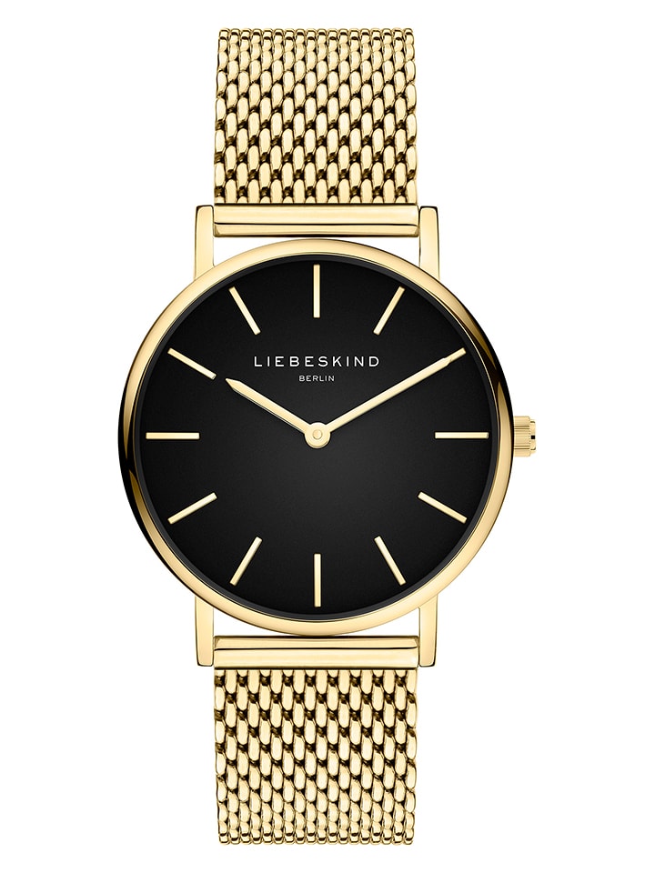 Liebeskind Zegarek kwarcowy w kolorze złotym rozmiar: onesize