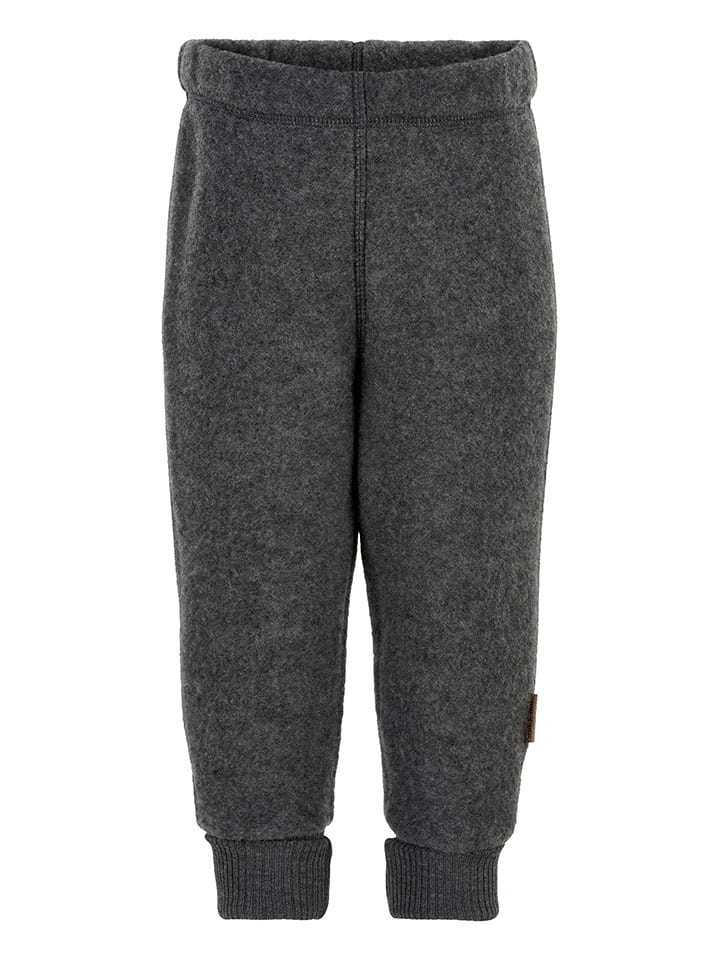 mikk-line Wełniane spodnie w kolorze antracytowym rozmiar: 116