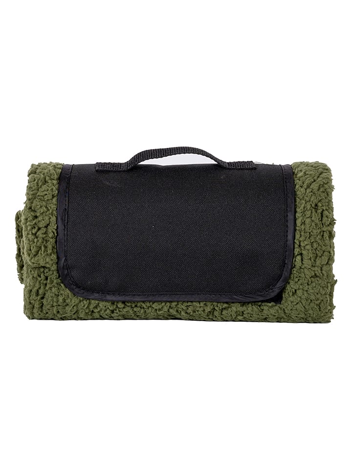 Sagaform Koc piknikowy w kolorze zielonym - 150 x 50 cm rozmiar: onesize