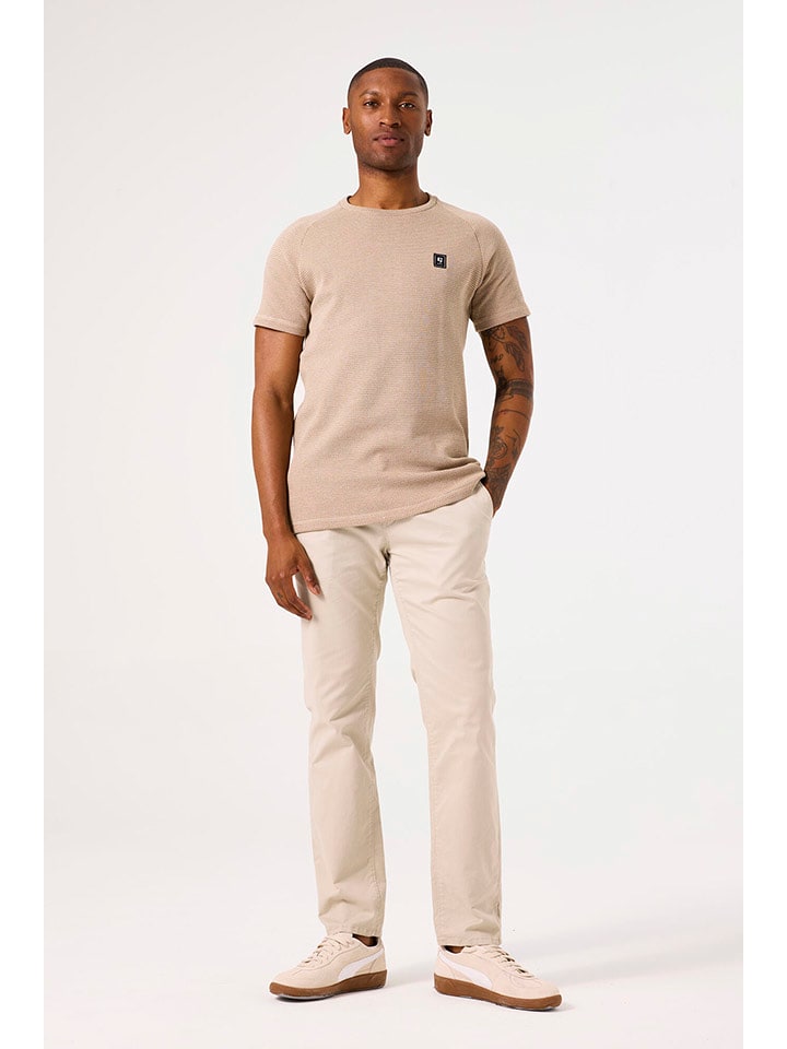 Garcia Koszulka w kolorze beżowym rozmiar: M