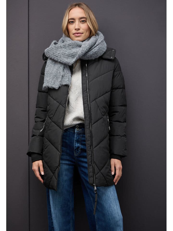 Street One Kurtka zimowa w kolorze czarnym rozmiar: 34