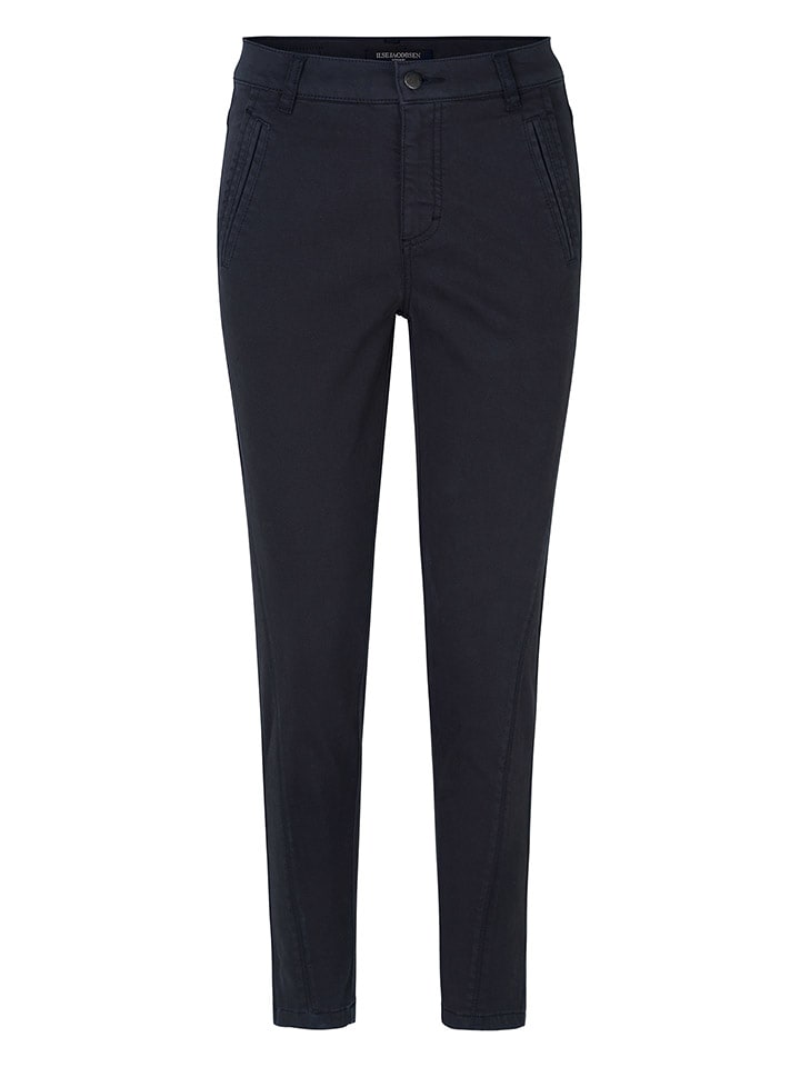 Ilse Jacobsen Spodnie w kolorze granatowym rozmiar: W30